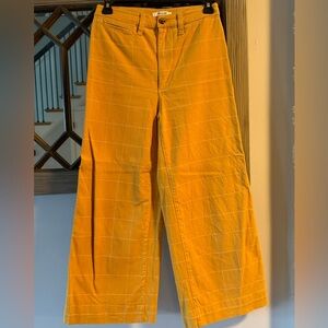 Madewell 24 cropped hi rise pants